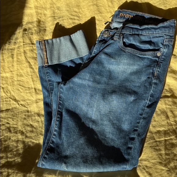 Gap Premium Straight Crop Jeans - 8 - Picture 3 of 5